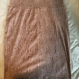 *VALENTINES SKIRT* Blush lace LuLaRoe Cassie NWOT